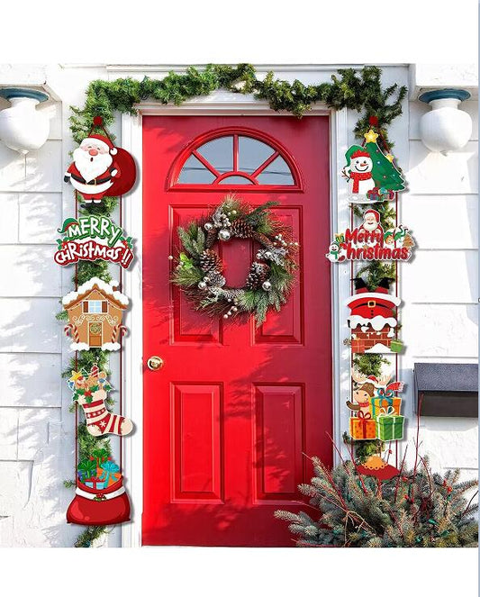 Christmas door hanging decorations