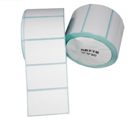 Thermal Label Roll for Label Printers 50*30mm 800pcs