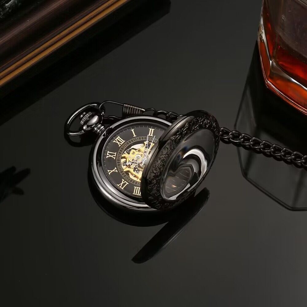 chained pocket watch
