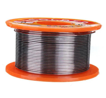Rosin Core Solder Wire 63/37 Fluxed Tin Lead Welding Iron Wire 0.8mm 100g (2-Pack) Flywin-tech