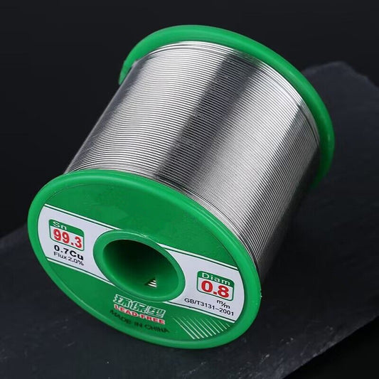 Solder Lead-Free Flux Welding Wire Sn99.3 Cu0.7 Tin Iron Wire 0.8mm 800g Flywin-tech