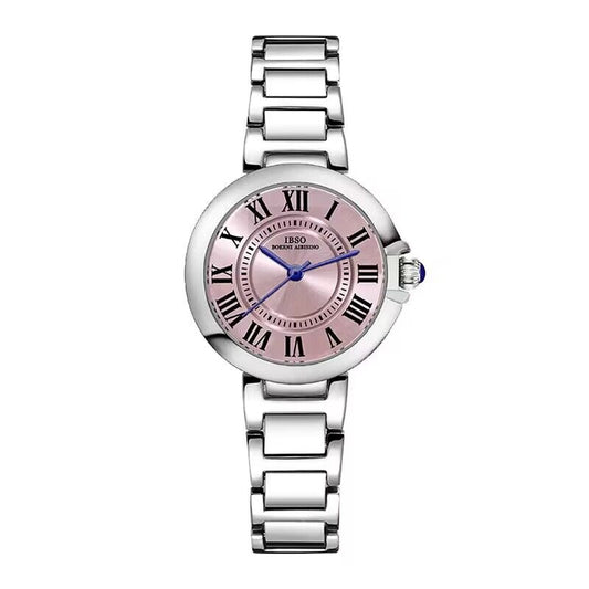 Women's Watch Classic Roman Quartz Watch 30M Waterproof Stainless Steel Wrist Watch